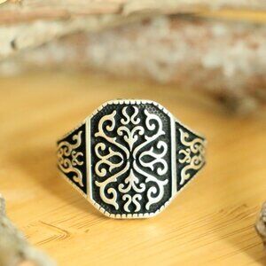 925 Sterling Silver Men's Rings Gift For Him